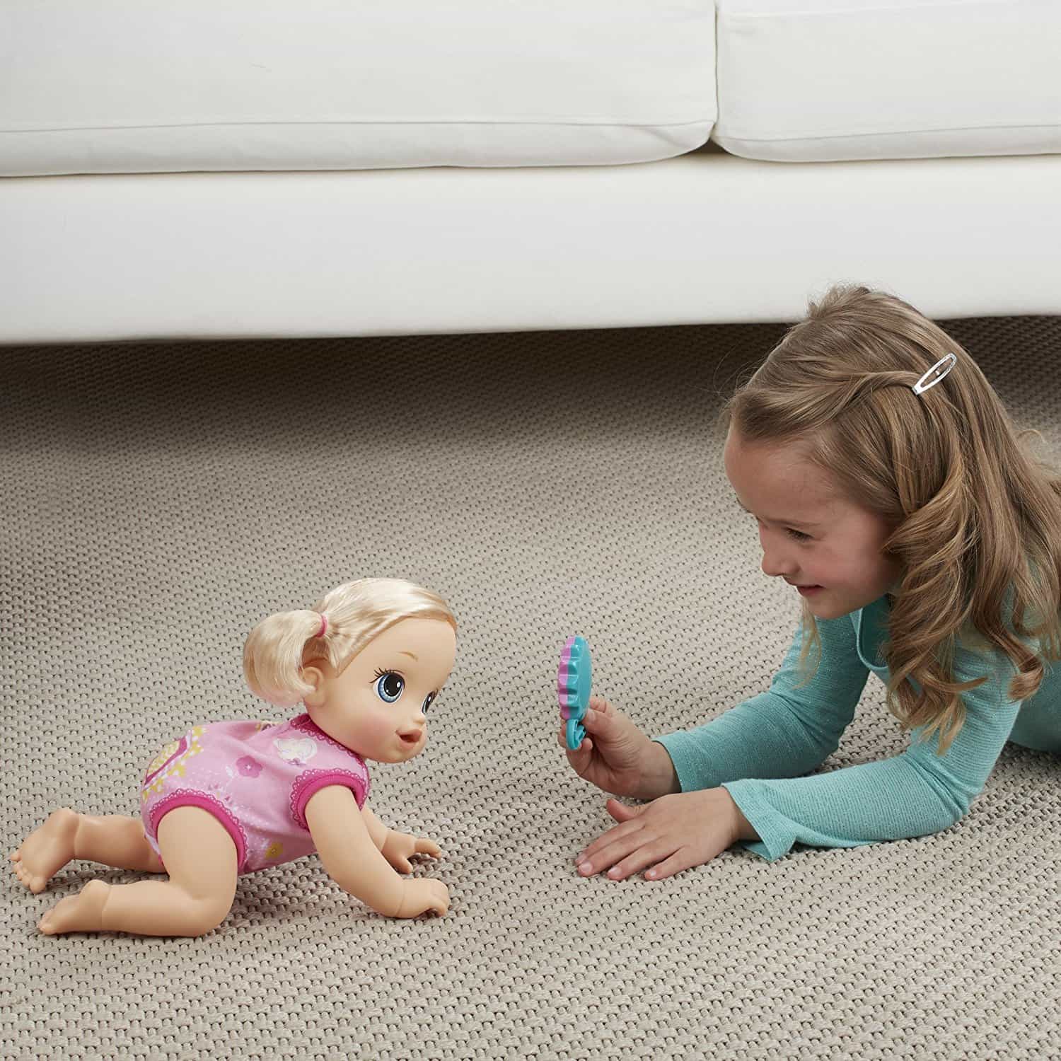 ตุ๊กตาคลานได้ Baby Alive Baby Go Bye Bye (Blonde)