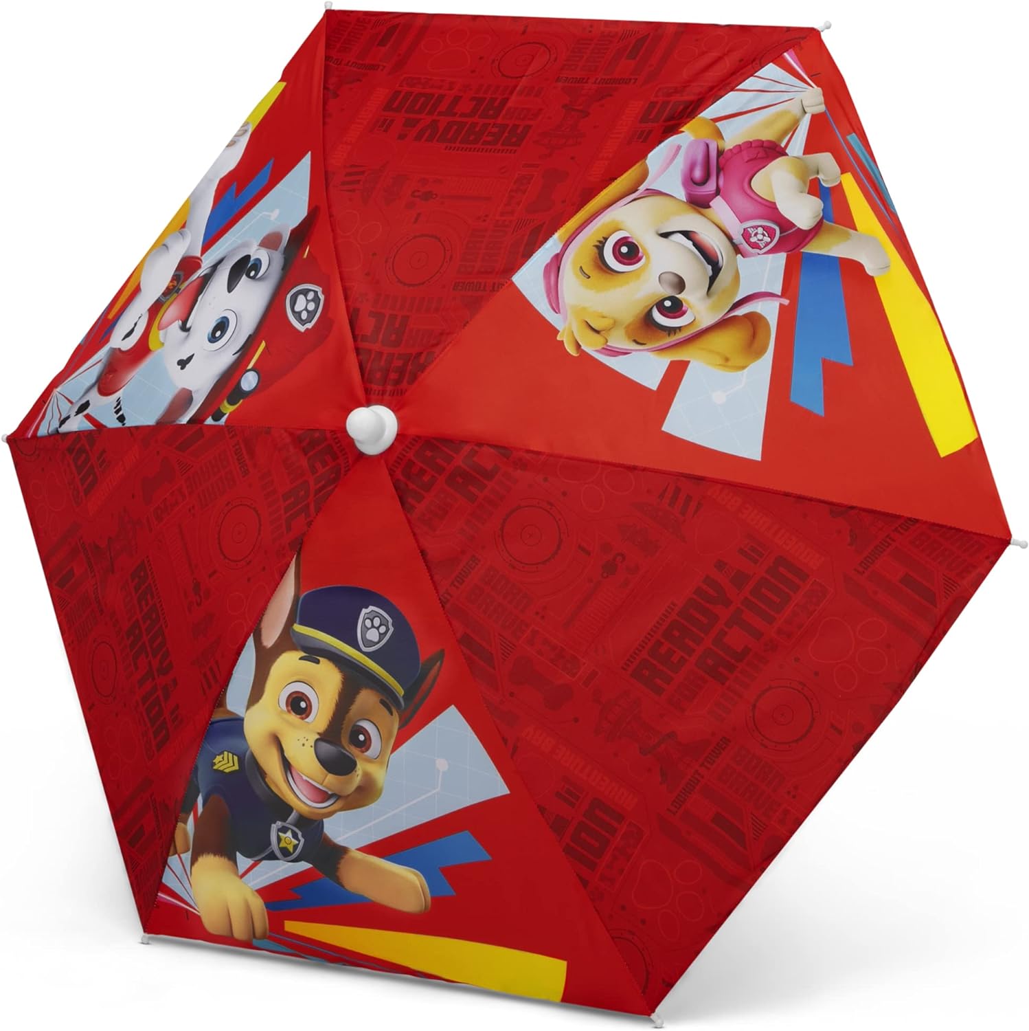 PAW Patrol Picnic Table with Block Baseplate & Cupholders