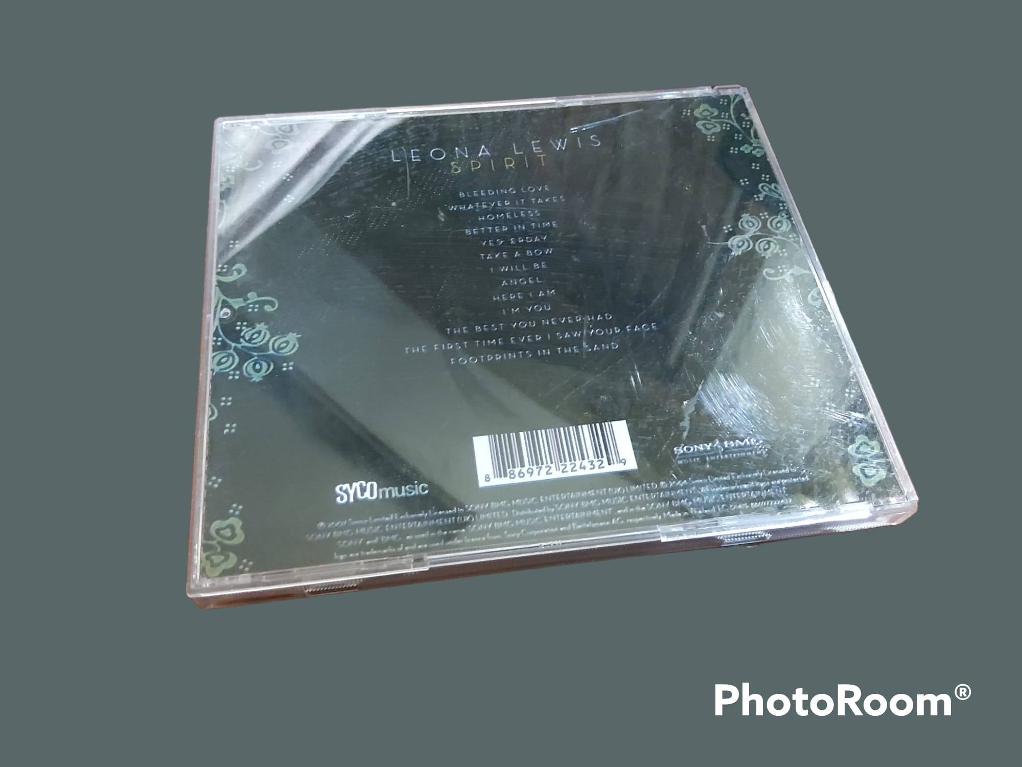 CD เพลง leona lewis ชุด Spirit · พ.ศ. 2550