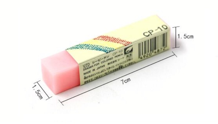 ยางลบลบสีไม้Seed (Seed Color Pencil Eraser)