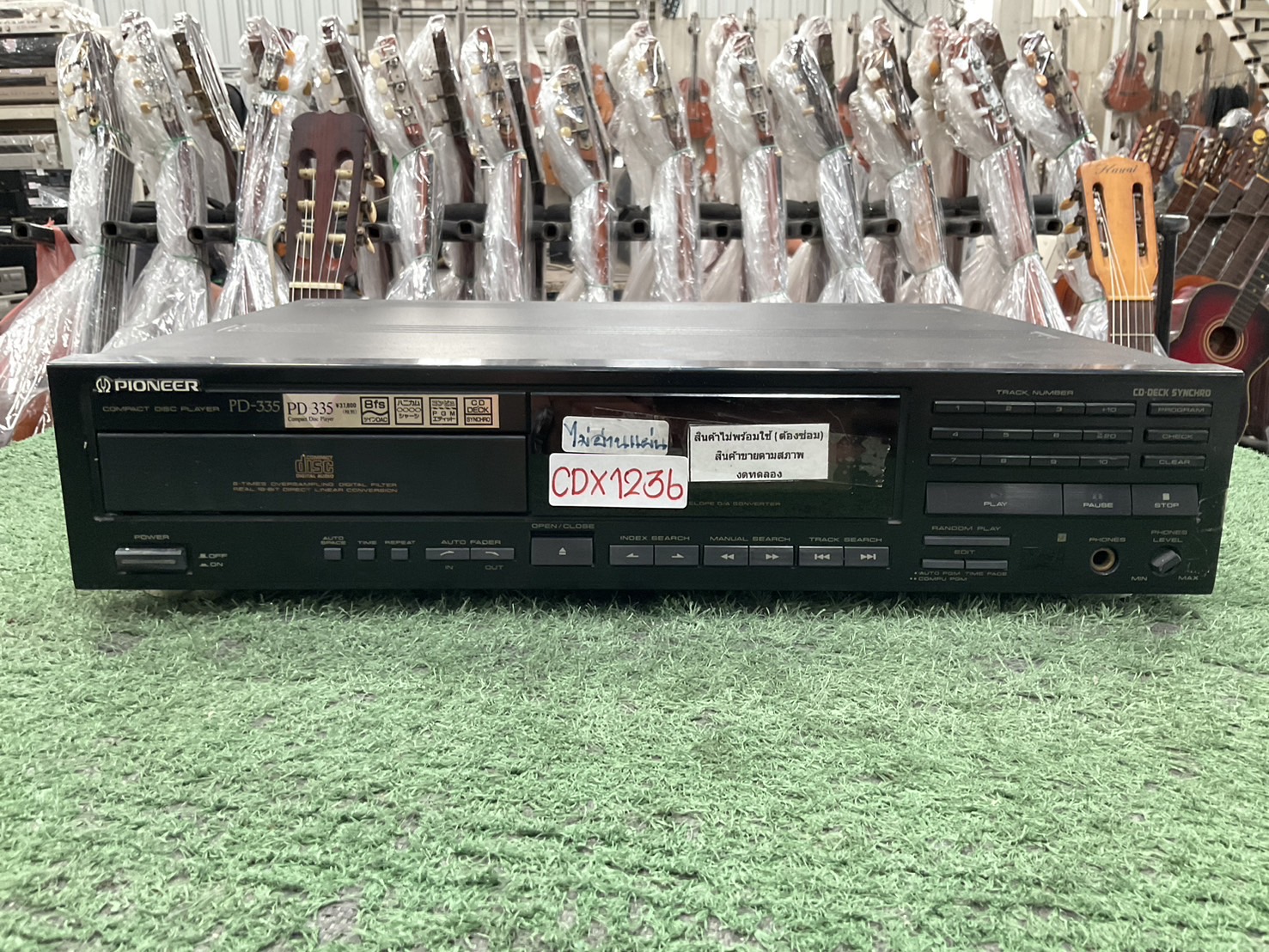 เครื่องเล่น CD - PIONEER : PD-335 สินค้าไม่พร้อมใช้(ต้องซ่อม)