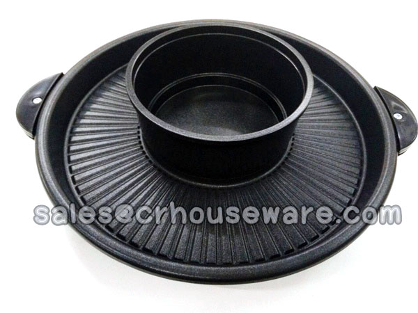 แผ่นย่างหม้อต้มเคลือบเทปล่อน BQ-001-NEW Plate grilled boiling pot teflon coatd. BQ-001-NEW,烧烤炉盘/锅,សាច់អាំងសាច់អាំងចាន / សមុទ្រ Pan,BBQ Grill tấm / chảo,BBQ Grill pinggan / pan,BBQ Grill plate/pan