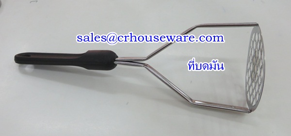 ที่บดมันสแแตนเลส ด้วมจับพลาสติก 008-BM1