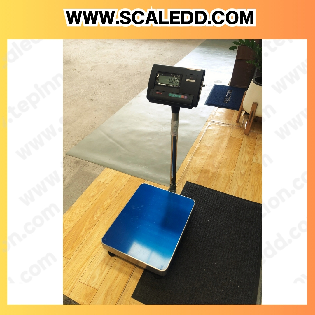 เครื่องชั่งน้ำหนักดิจิตอล พิกัด100kg ความละเอียด10g ขนาดแท่นชั่ง40*50cm รุ่น A12 (เครื่องชั่งผ่านตรวจรับรองจากสำนักชั่งตวงวัด)