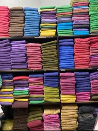 SIVAREE ผ้าฝ้ายสโตนว๊อช ผ้าฝ้ายไทยที่ใช้กระบวนการธรรมชาติ ดำ,นำตาล,น้ำเงิน มากกว่า 10 สี ยาว 9 หลาหน้ากว้าง 1.20 เมตร