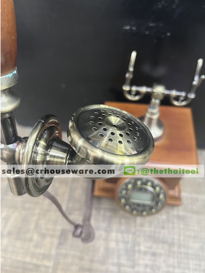 โทรศัพท์วินเทจ สไตล์ย้อนยุคแบบคลาสสิคโบราณ (สามารถใช้งานจริงได้) รหัส 000-VT-CN,โทรศํพท์ประกอบฉากละคร