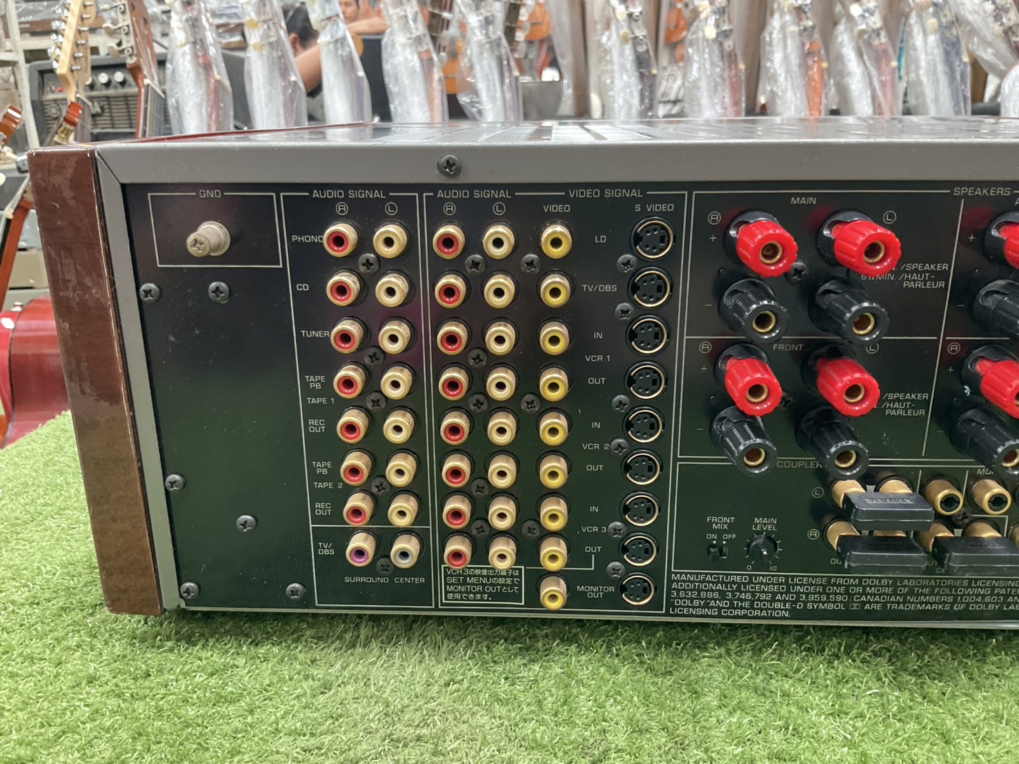เครื่องขยายเสียง YAMAHA : AVX-2200 DSP สินค้าไม่พร้อมใช้งาน (ต้องซ่อม)