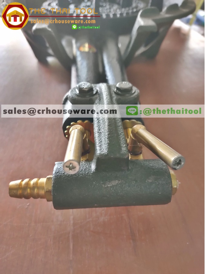 หัวเตา C30 แบบวาล์วโยก พร้อมกระทะ 091-C30