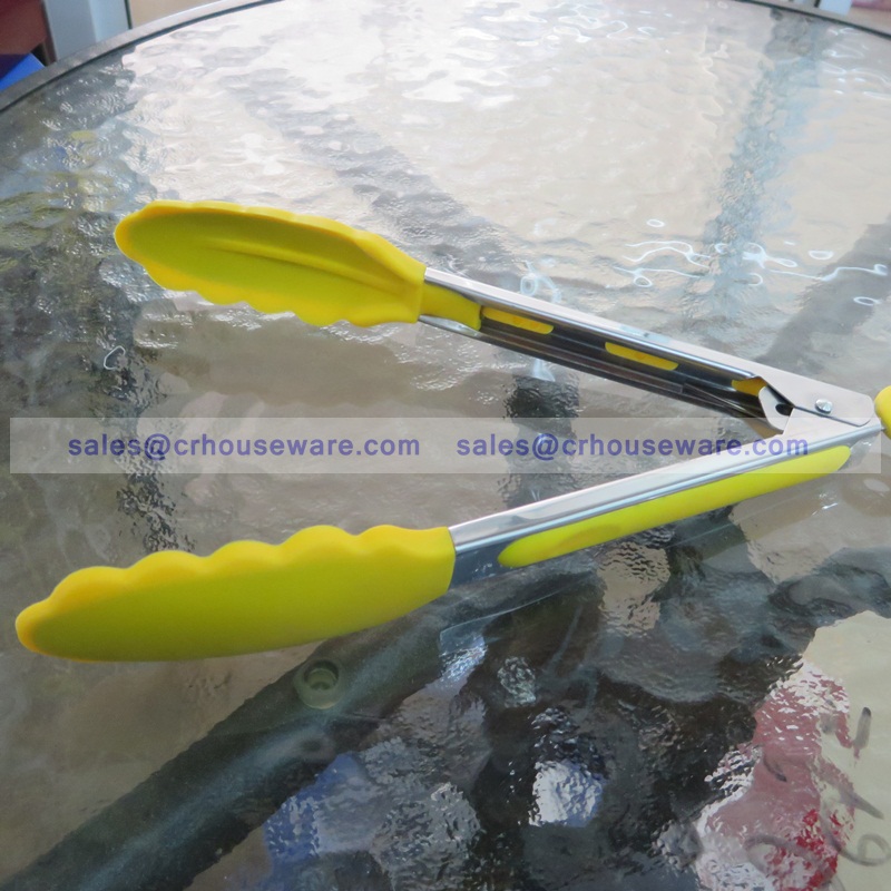 คีมคีบอาหารหุ้มซิลิโคล 005-KC-868