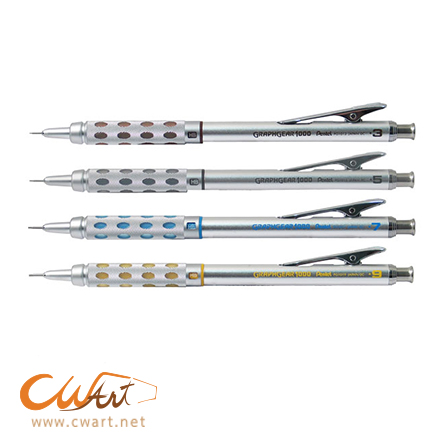 ดินสอกด Pentel Graphgear 1000 ขนาด 0.3, 0.5, 0.7, 0.9mm