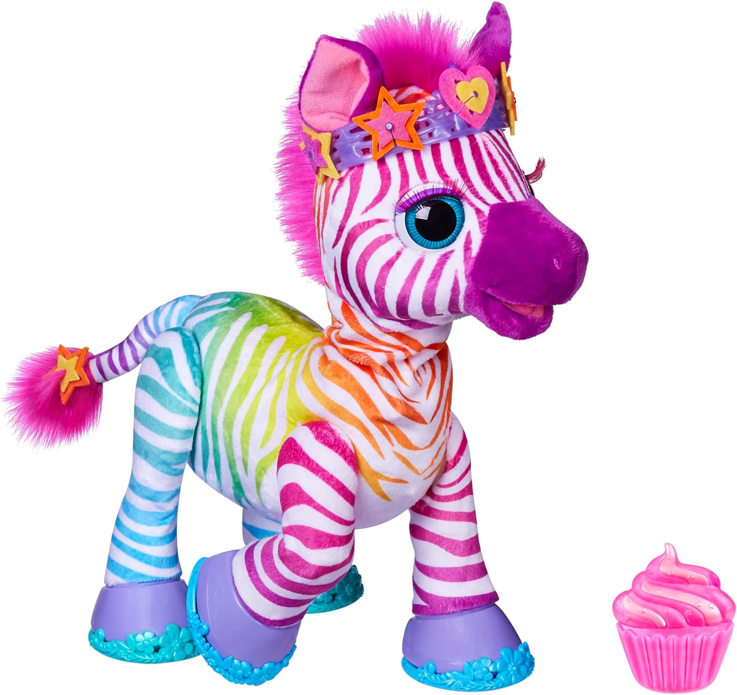 furReal My Rainbow Zebra Electronic Pet Toy