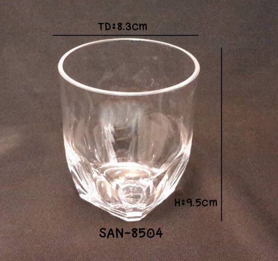 แก้วน้ำพลาสติกริมสระน้ำ Plastic Mug poolside. SAN-8504