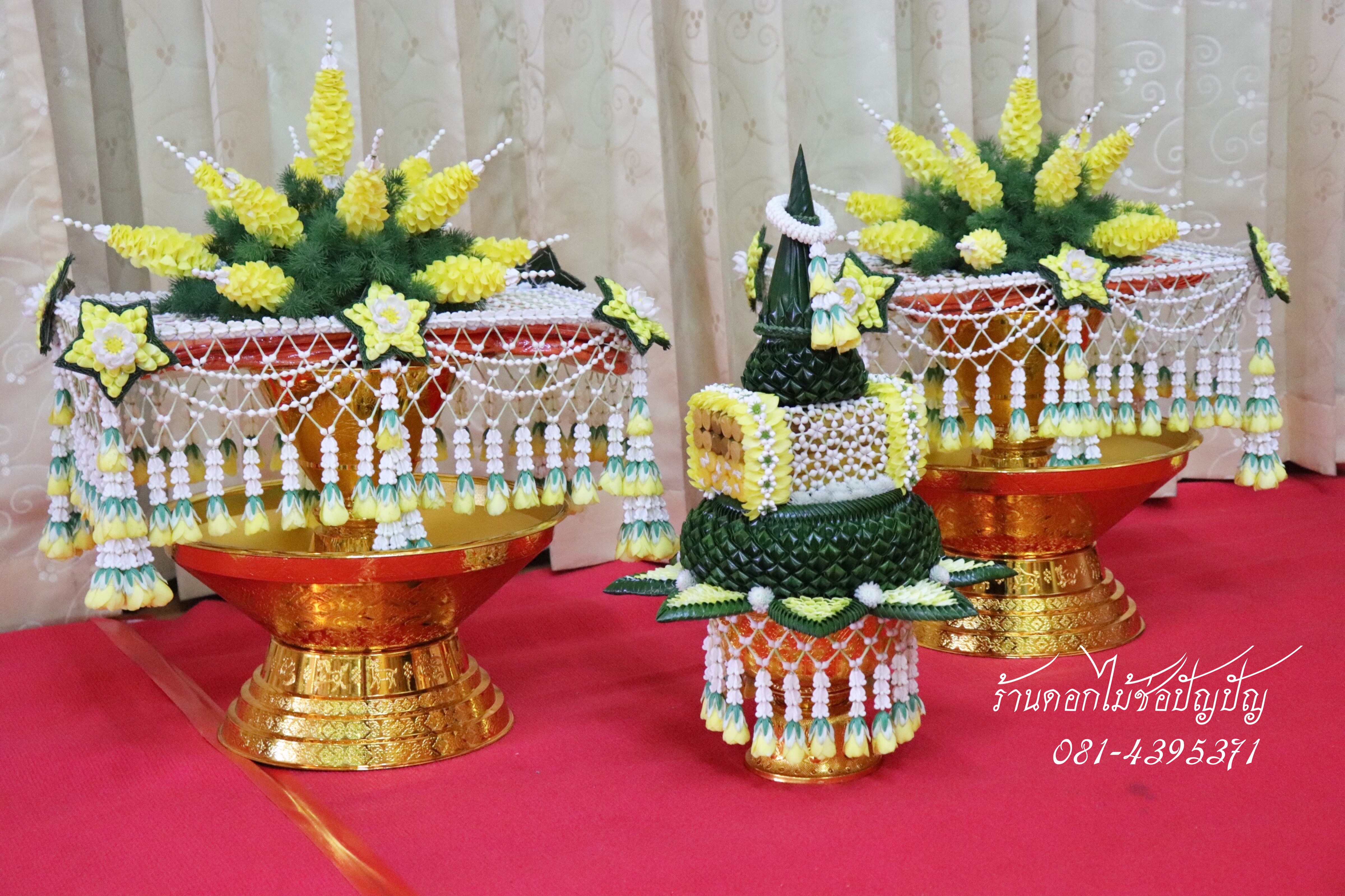 เครื่องบวชดอกไม้สด ชุดAA1