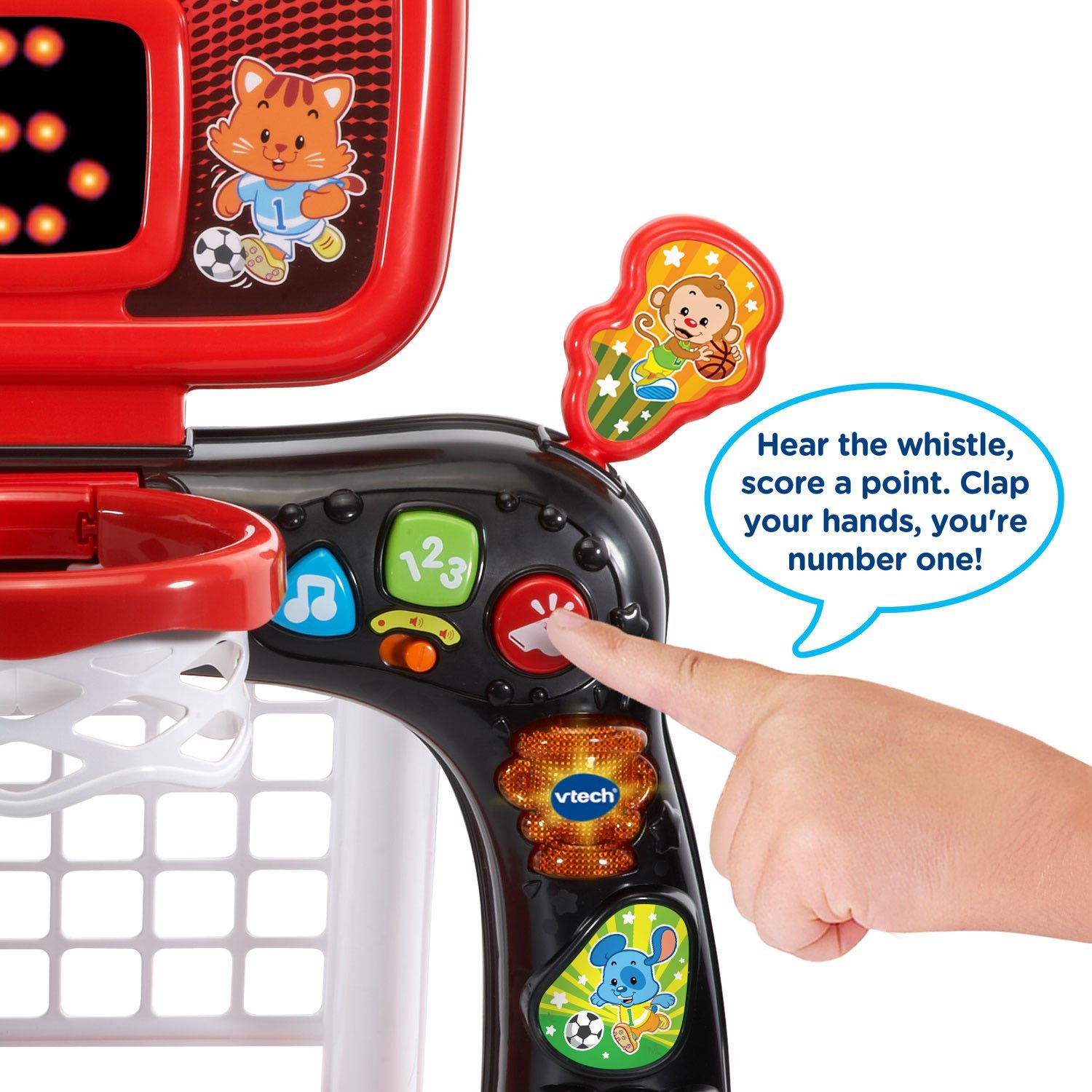 แป้นบาสและประตูบอล VTech Smart Shots Sports Center