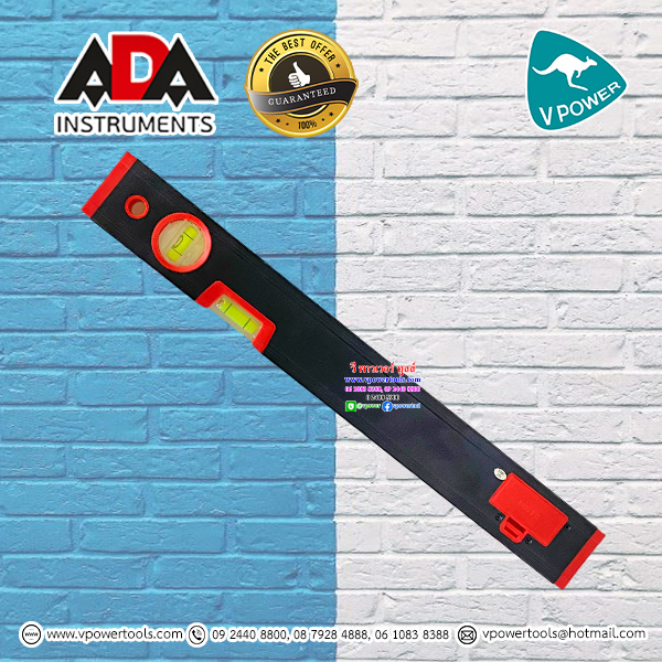 ADA ระดับน้ำดิจิตอล ProLevel 40 ขนาด 16" ปิดอัตโนมัติใน 5 นาที ที่ไม่มีการใช้งาน