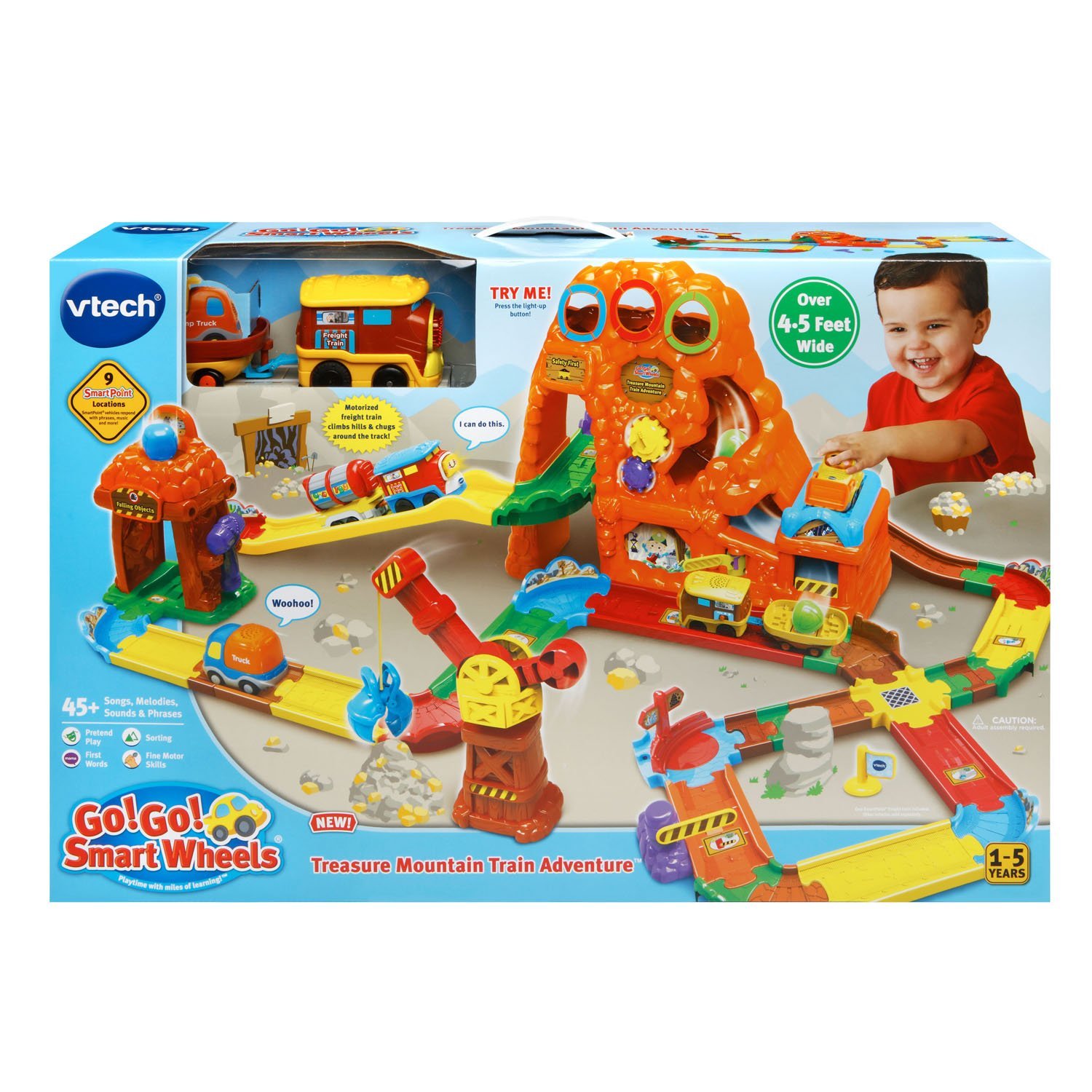 VTech Go! Go! Smart Wheels Treasure Mountain Train Adventure