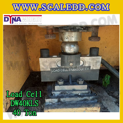 โหลดเซลล์ติดตั้งแท่นรถบรรทุก โหลดเซลล์เครื่องชั่งรถบรรทุก 40 ตัน โหลดเซลล์รถบรรทุก 40 ตัน โหลดเซลล์ (Load cell) ยี่ห้อ Dynaweight รุ่น DW40KLS