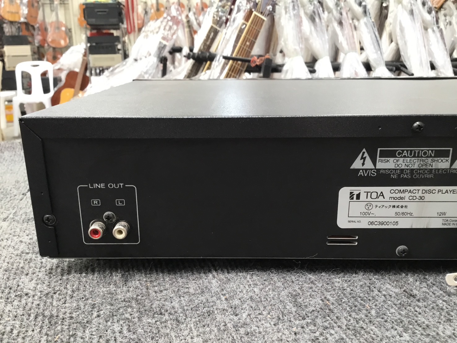 เครื่องเล่น CD - TOA : CD-30