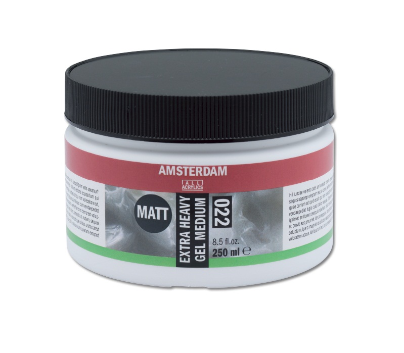 Amsterdam Extra heavy gel medium Matt, 250ml