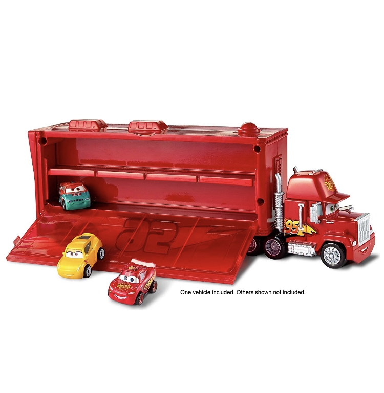 Disney Pixar Cars Mini Racers Mack Transporter