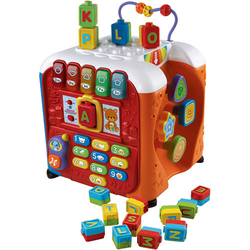 กล่องกิจกรรม 5 ด้าน VTech Alphabet Activity Cube สีส้ม