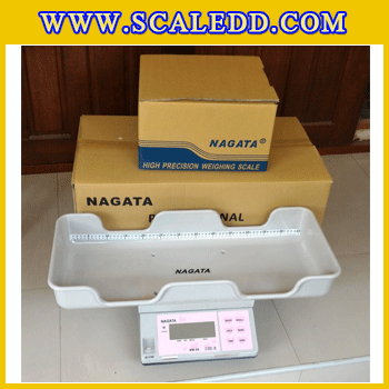 เครื่องชั่งเด็ก เครื่องชั่งน้ำหนักเด็ก เครื่องชั่งน้ำหนักเด็กทารก ระบบดิจิตอล เครื่องชั่งน้ำหนักเด็กทารกพร้อมแถบวัดความยาวตัวเด็ก ชั่งน้ำหนักได้ 20kg ค่าละเอียด 5/10g ยี่ห้อ NAGATA รุ่น BW 20