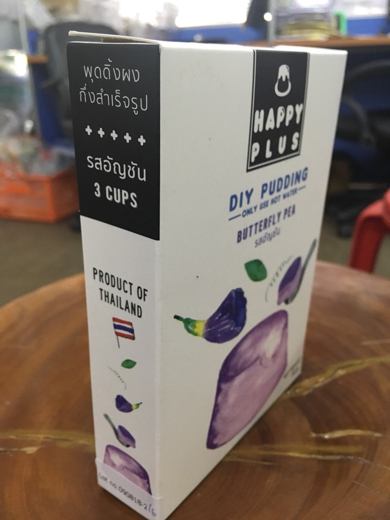 DIY PUDDING BUTTERFLY PEA พุดดิ้งผง รสอัญชัน