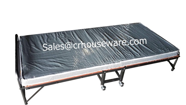 เตียงนอนเสริมโรงแรมพร้อมเบาะ Code:017-JPKB27 เตียงนอนเสริมผลิตในประเทศ,Hotel_Metal_Folding_Extra_Bed