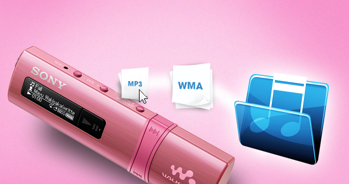 Sony เครื่องเล่น MP3 Walkman 4GB รุ่น NWZ-B183F สีชมพู