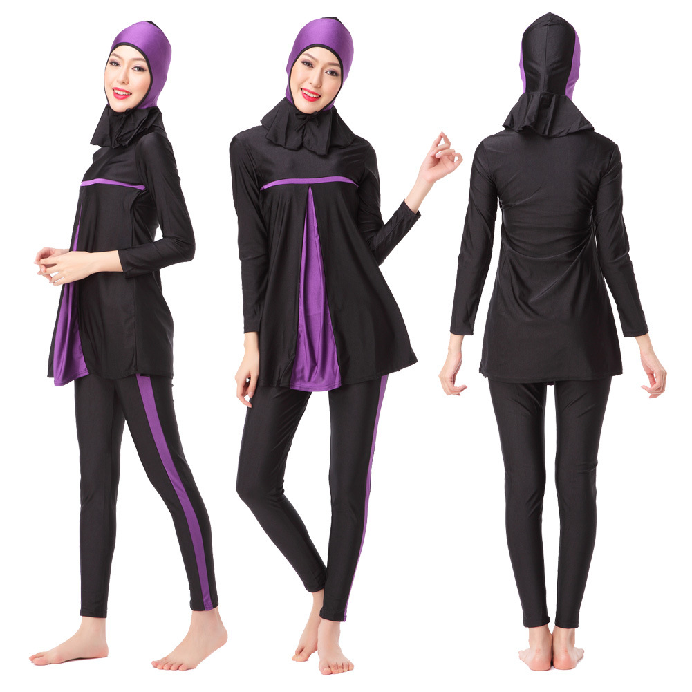 ชุดว่ายน้ำมุสลิม 3xl พร้อมหมวกคลุม รอบอก 38-44 รอบเอว 32-42 สะโพก 42-54 นิ้ว รอบแขน 14-18 นิ้ว ตัวเสื้อยาว 33 นิ้ว กางเกงยาว 40 นิ้วค่ะผ้าดีงานสวยค่ะ
