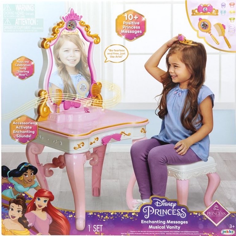 Disney Princess Enchanting Messages Musical Vanity