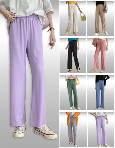 กางเกงแฟชั่นขายาว มี 6 สี รหัส2308