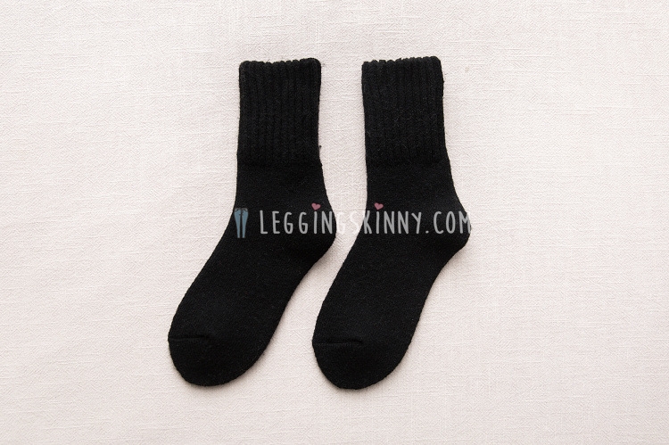 ถุงเท้าขนสัตว์หนาพิเศษ มี 10 สี VER.II