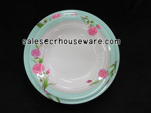 จานทรงลึก 9 นิ้ว 017-P804-9