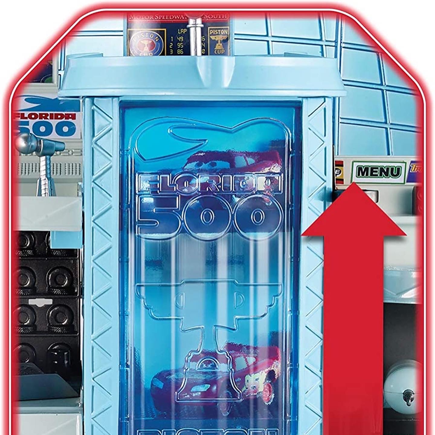 Disney Pixar Cars 3 Florida Speedway Mega Garage