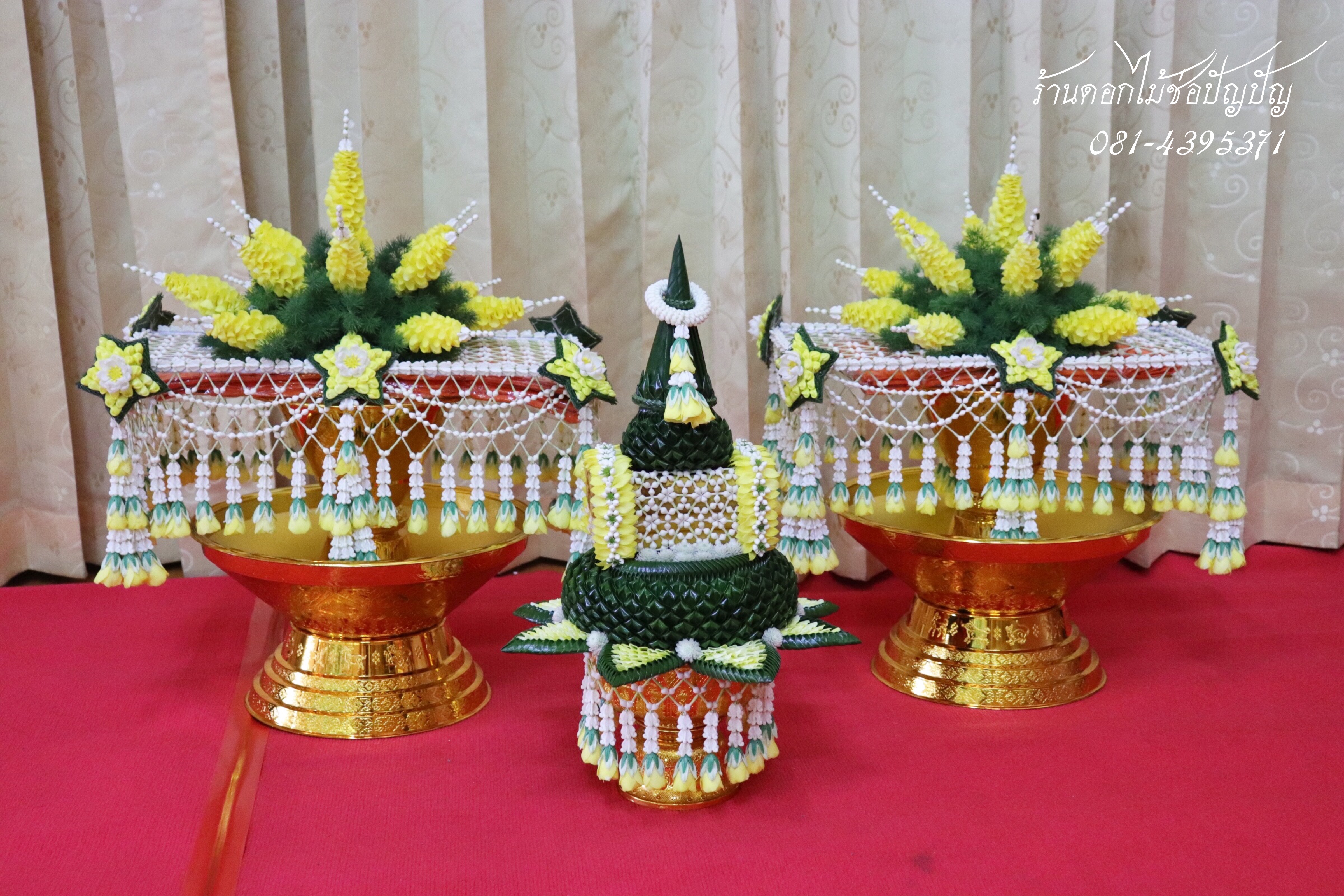 เครื่องบวชดอกไม้สด ชุดAA1