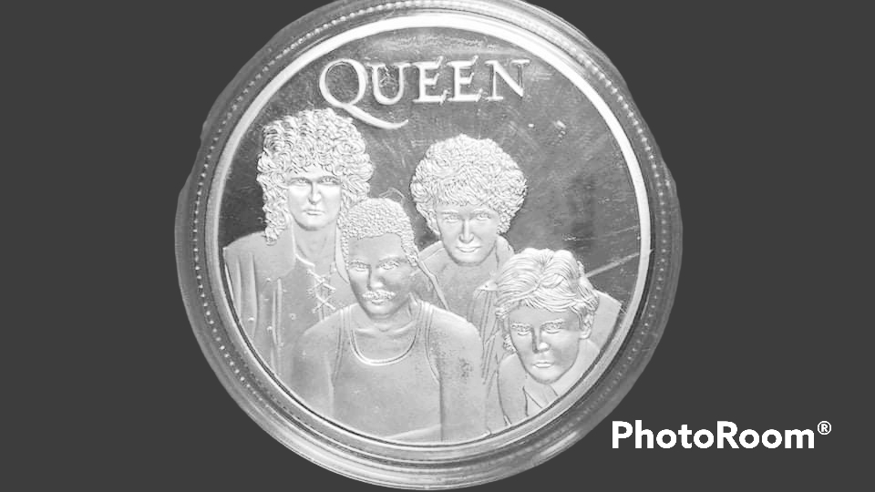 เหรียญที่ระลึก วงดนตรี Queen (ควีน)