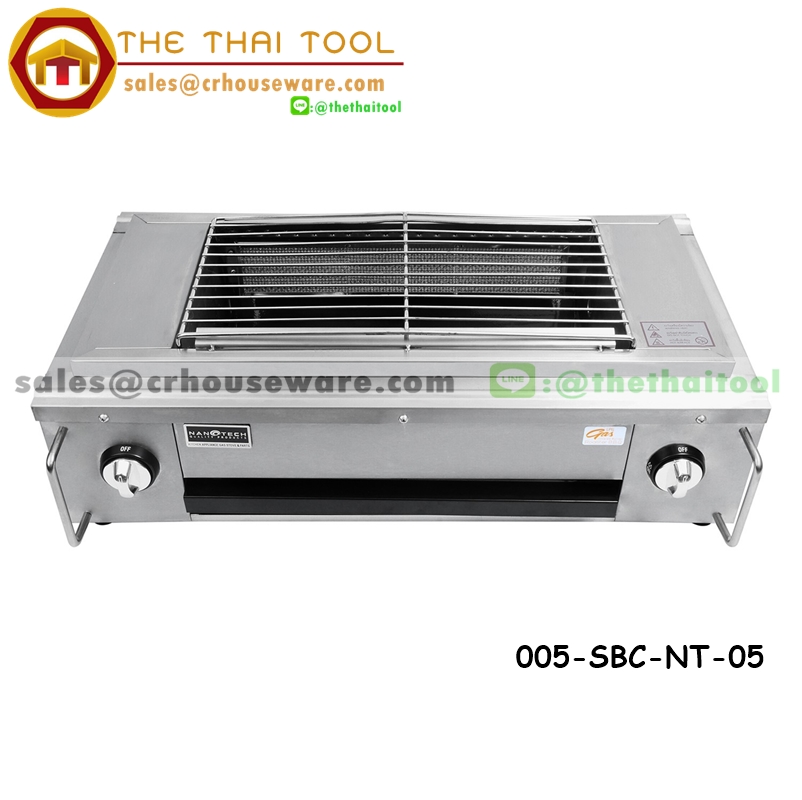 เตาปิ้งย่างไร้ควัน อินฟราเรด 2 หัวเตา (สแตนเลส),เชียงรายเตาปิ้งแก๊ส,เชียงรายเตาปิ้งบาบิคิว,เชียงรายเตาปิ้งตลาดนัด