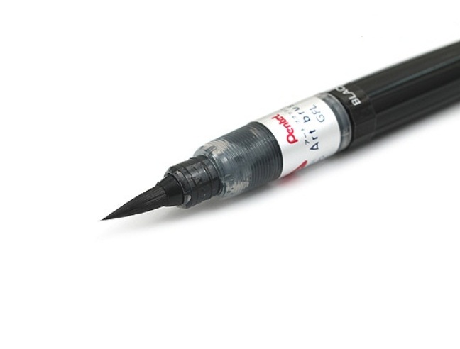 ปากกาพู่กัน Pentel Art Color