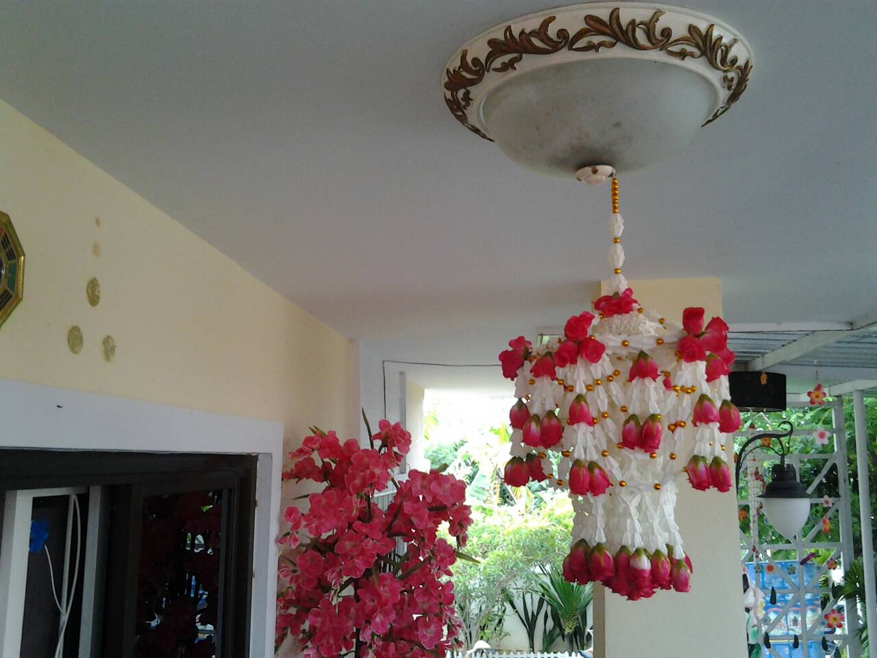 โคมแขวนดอกรักระย้า (ทรงพุ่มสั้น)