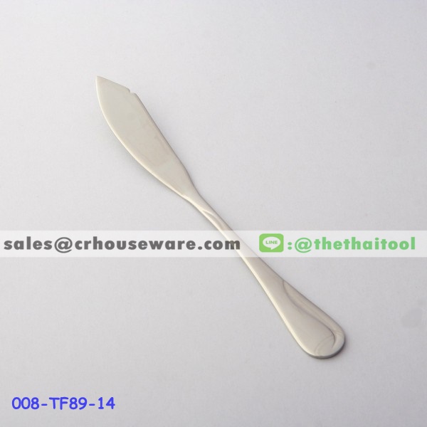 มีดเนยสแตนเลส 89 ลายภูเรือ BUTTER KNIFE 008-TF89-14