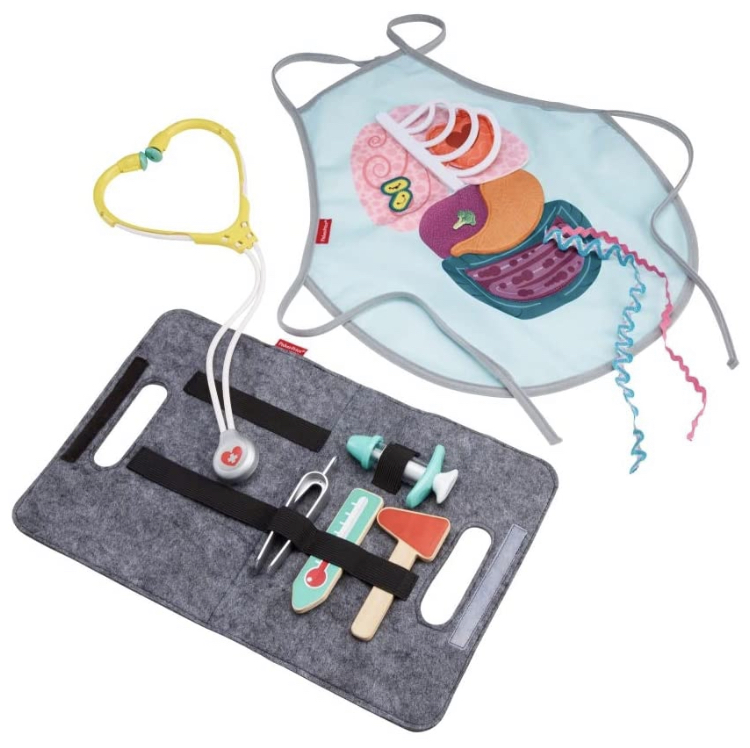 ชุดคุณหมอน่ารักมากๆค่า Fisher-Price Patient and Doctor Kit - 9-Piece Medical Pretend Play Gift Set
