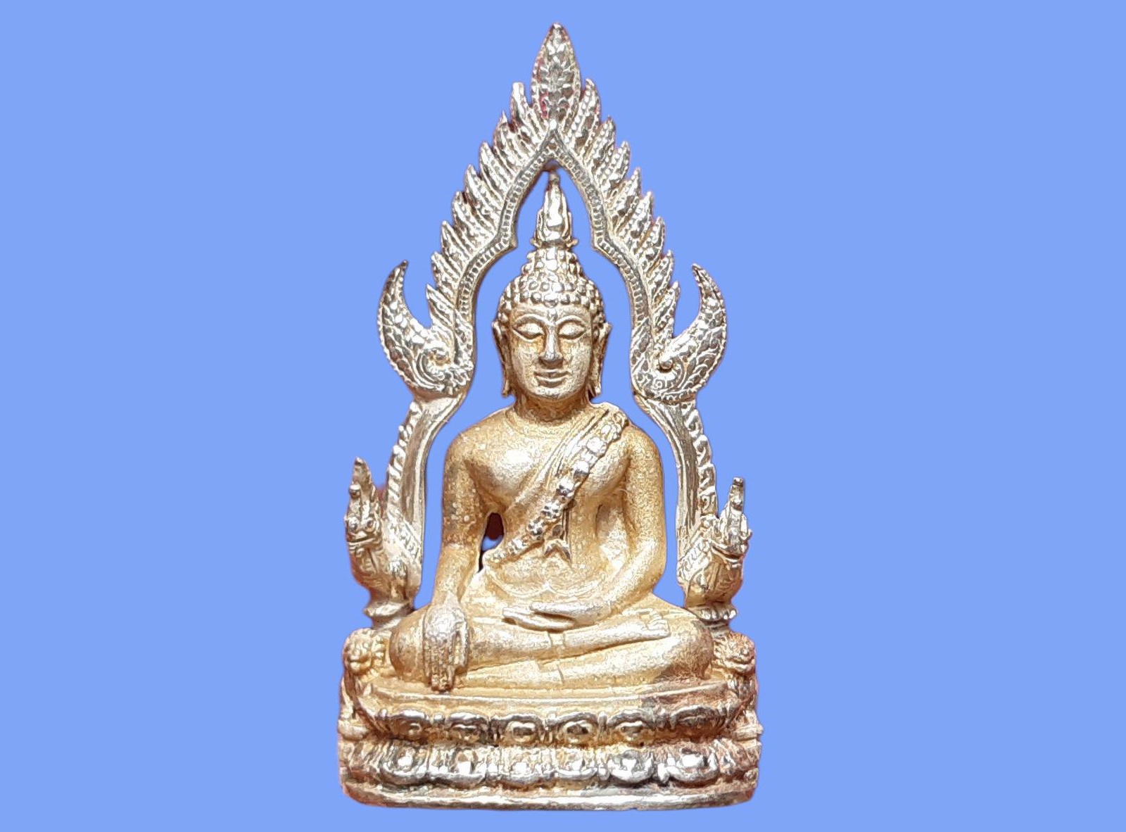 พระพุทธชินราช วัดพระศรีรัตนมหาธาตุ จ.พิษณุโลก รุ่น มหาลาภ พ.ศ.2540 เนื้อเงิน งานแพรนด้าจิวเวลลี่