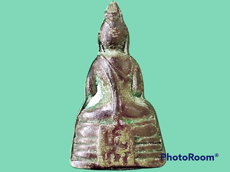 พระกริ่งเล็ก หลวงพ่อโสธร วัดโสธรวรารามวรวิหาร จ.ฉะเชิงเทรา ปี ๒๕๑๐ เนื้อทองผสม