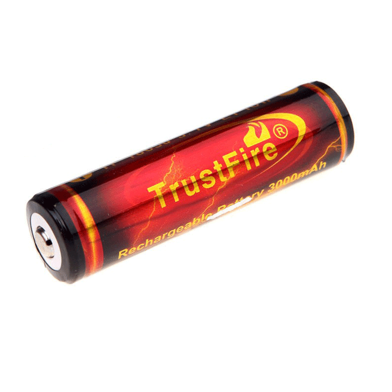 ถ่านชาร์ต Trustfire 18650 3.7V 3000 mah มีวงจรป้องกัน