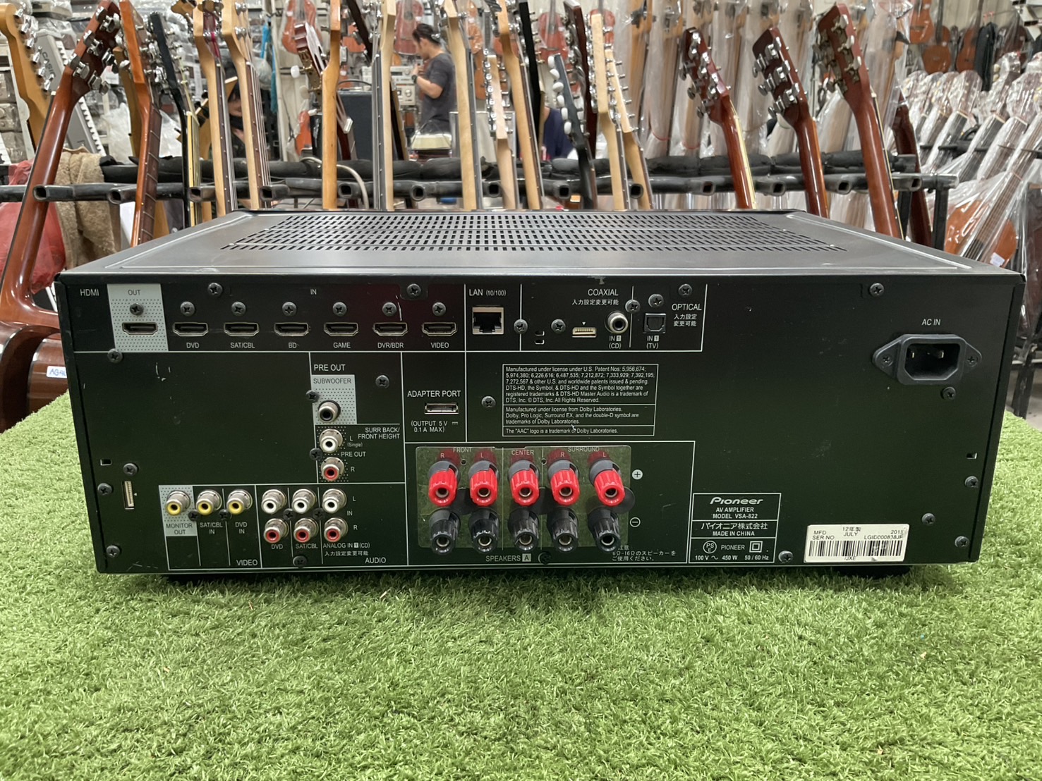 เครื่องขยายเสียง Pioneer : VSA-822 สินค้าไม่พร้อมใช้งาน(ต้องซ่อม)