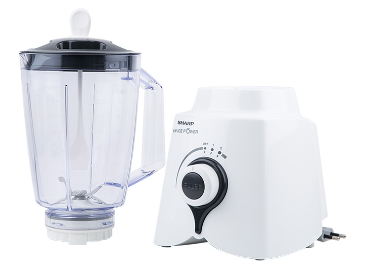 Sharp เครื่องปั่นอเนกประสงค์ ขนาด 600 วัตต์ รุ่น EM-ICE POWER DG สีดำ