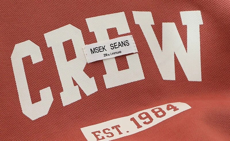 พร้อมส่ง เสื้อกันหนาว เสื้อแขนยาว ลาย Crew