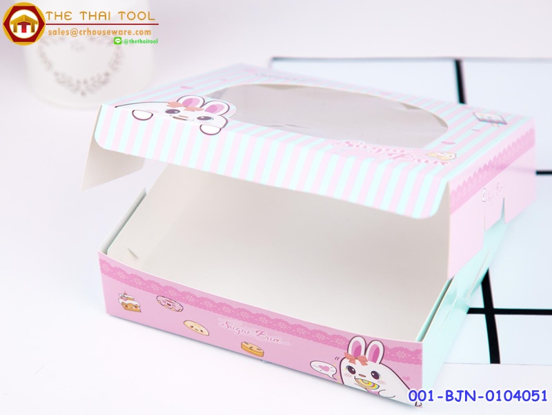 กล่องบราวนี่ ลายSugarbun 005 (เชียงราย)รหัสสินค้า 001-BJN-0104051