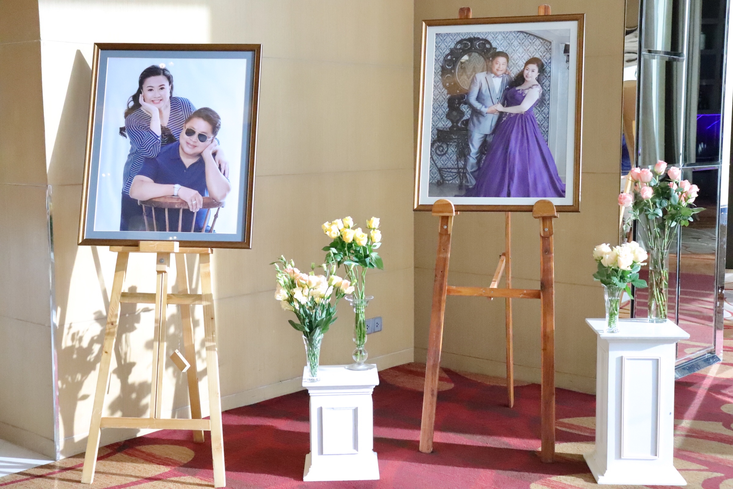 Backdrop งานมงคลสมรสโรงแรมแมริออท สุขุมวิท